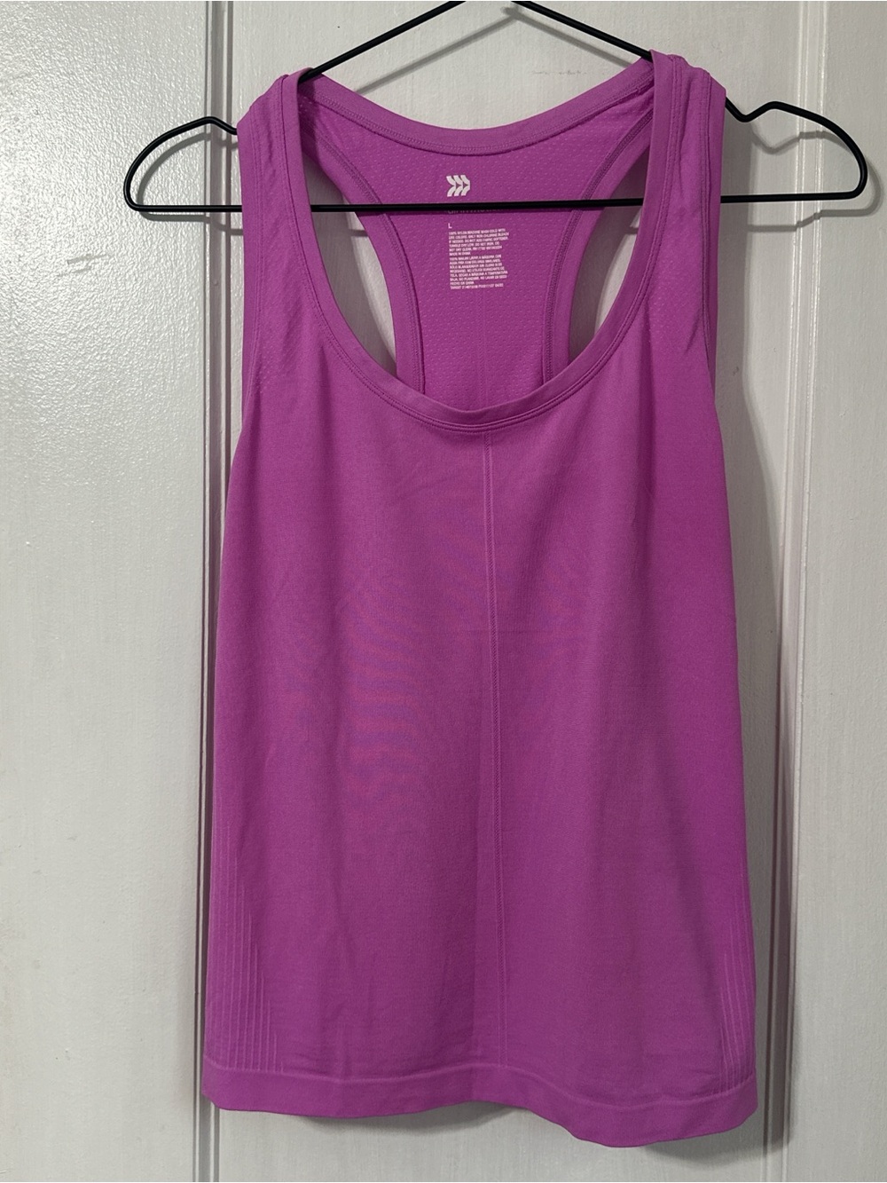 all in motion Bright Purple Racerback Tank Top
